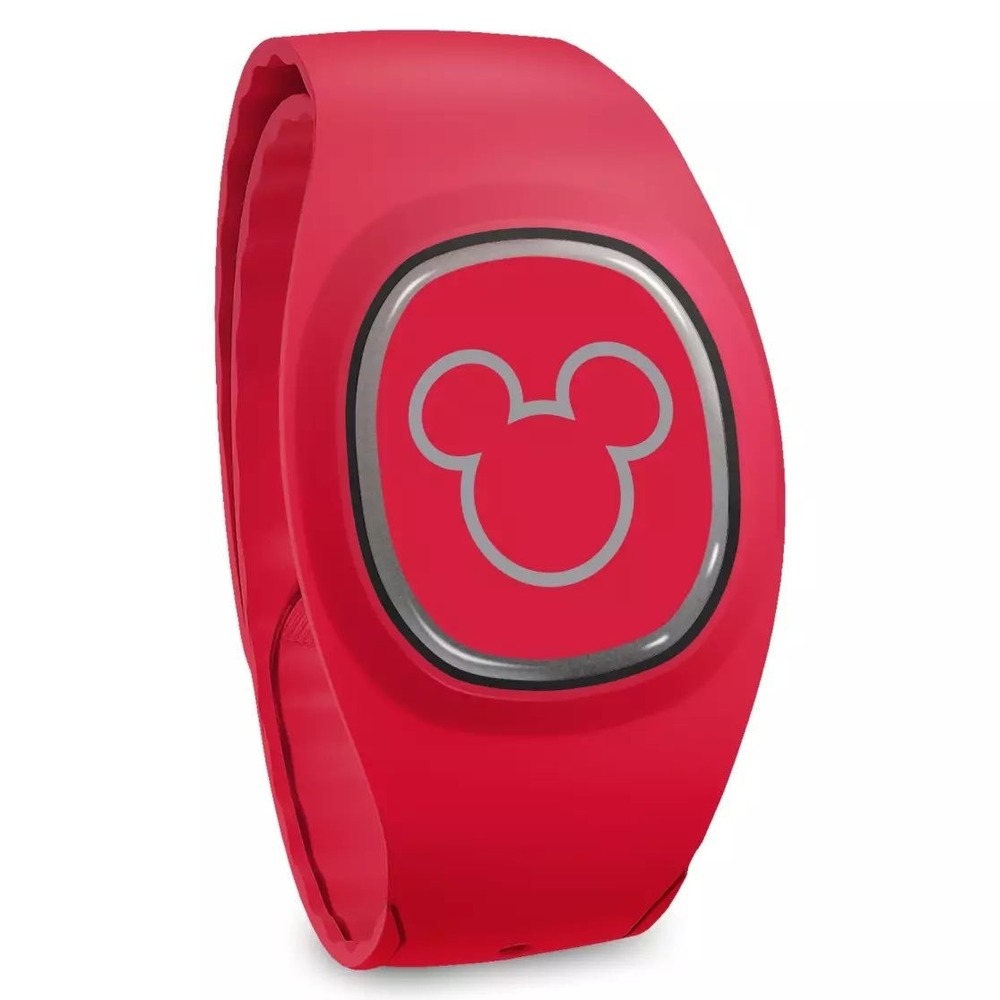 NEW Disney Parks Red Mickey Mouse MagicBand+ Interactive Wearable Wristband